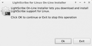 LightScribe OnLine Installer